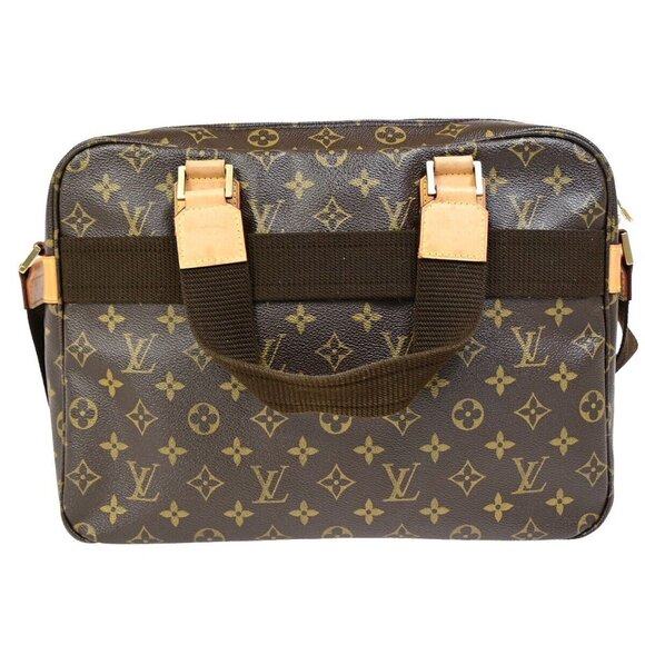 LOUIS VUITTON Sac Bosphore 2way Hand Bag Monogram Leather Brown - Picture 3 of 14